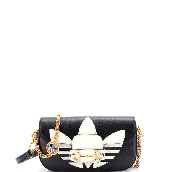 Gucci Handbags - Gucci East West x Adidas Horsebit 1955 Shoulder Bag Leather